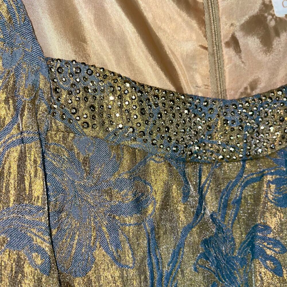 Coldwater Creek Sheath Dress Jacquard Embellished - Picture 6 of 11